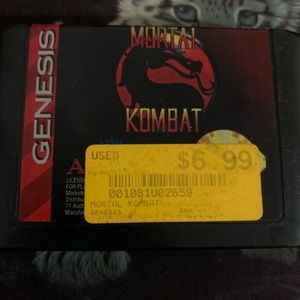 Sega genesis mortal kombat